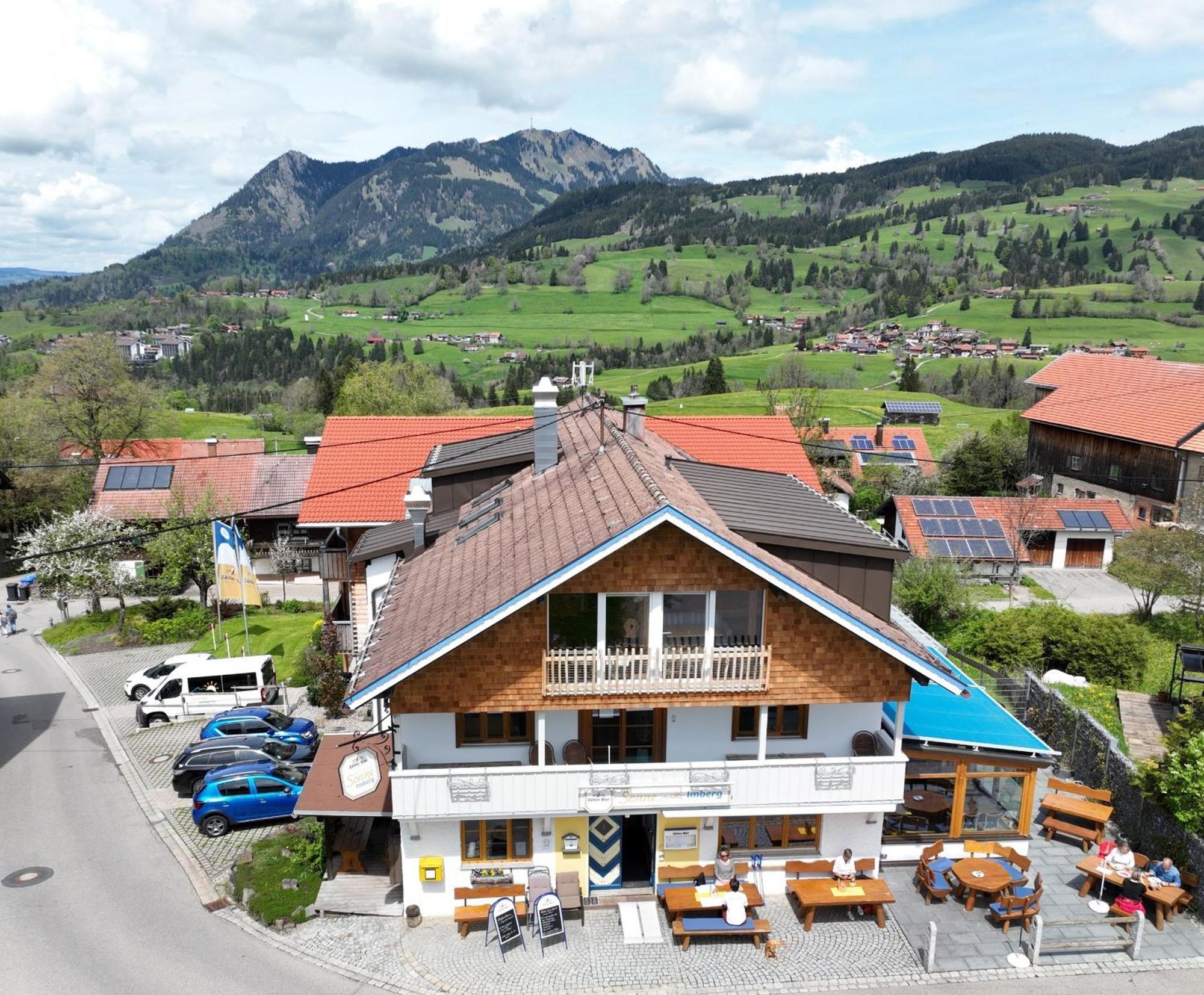 Berggasthof Sonne Allgaeu Зонтхофен Екстериор снимка